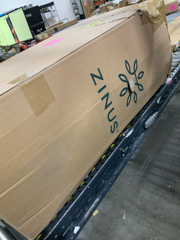 Photo 1 of Zinus Lumbar+ Premium 14 Inch Memory Foam Mattress, Lumbar Support, Targeted Pressure Relief, Cooling Gel and Green Tea, Cool-to-The-Touch Cover, Medium Firm Feel, CertiPUR US Certified, King