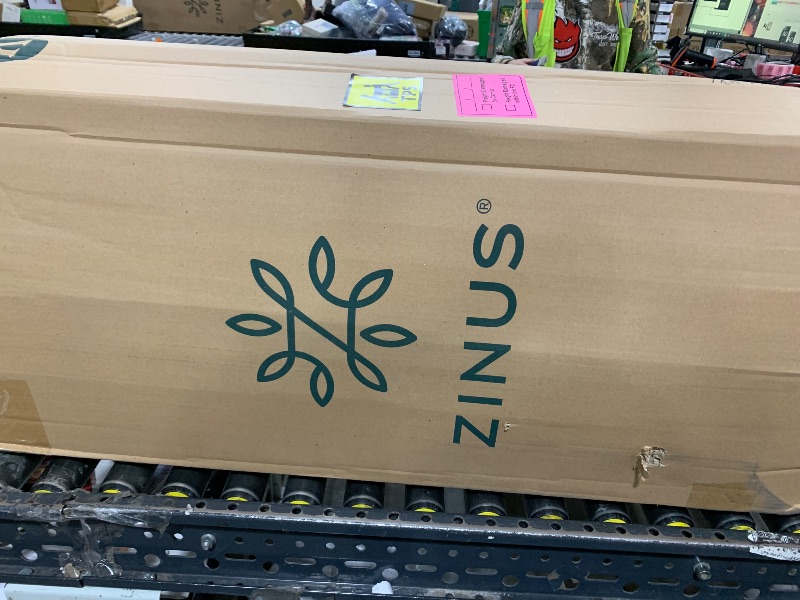 Photo 1 of Zinus Lumbar+ Premium 14 Inch Memory Foam Mattress, Lumbar Support, Targeted Pressure Relief, Cooling Gel and Green Tea, Cool-to-The-Touch Cover, Medium Firm Feel, CertiPUR US Certified, King