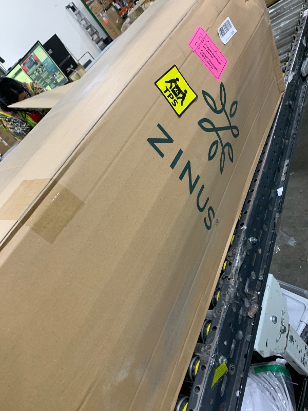 Photo 1 of Zinus Lumbar+ Premium 14 Inch Memory Foam Mattress, Lumbar Support, Targeted Pressure Relief, Cooling Gel and Green Tea, Cool-to-The-Touch Cover, Medium Firm Feel, CertiPUR US Certified, King