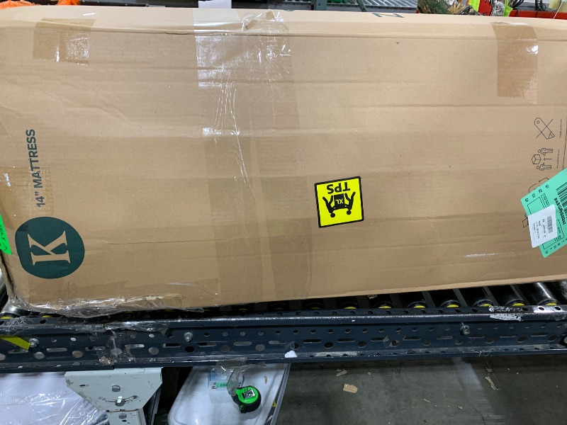 Photo 1 of Zinus Lumbar+ Premium 14 Inch Memory Foam Mattress, Lumbar Support, Targeted Pressure Relief, Cooling Gel and Green Tea, Cool-to-The-Touch Cover, Medium Firm Feel, CertiPUR US Certified, King