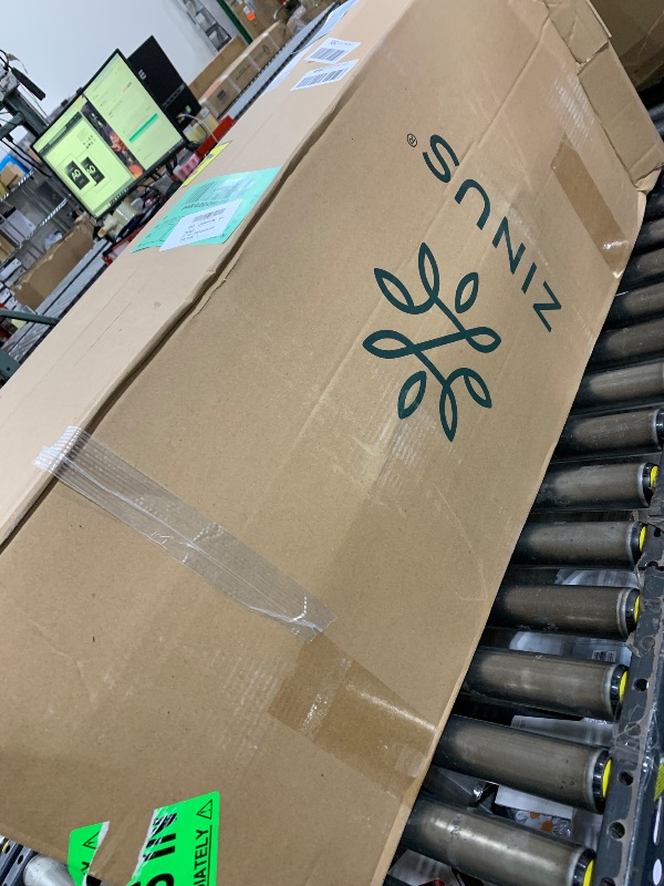 Photo 1 of Zinus Lumbar+ Premium 14 Inch Memory Foam Mattress, Lumbar Support, Targeted Pressure Relief, Cooling Gel and Green Tea, Cool-to-The-Touch Cover, Medium Firm Feel, CertiPUR US Certified, King