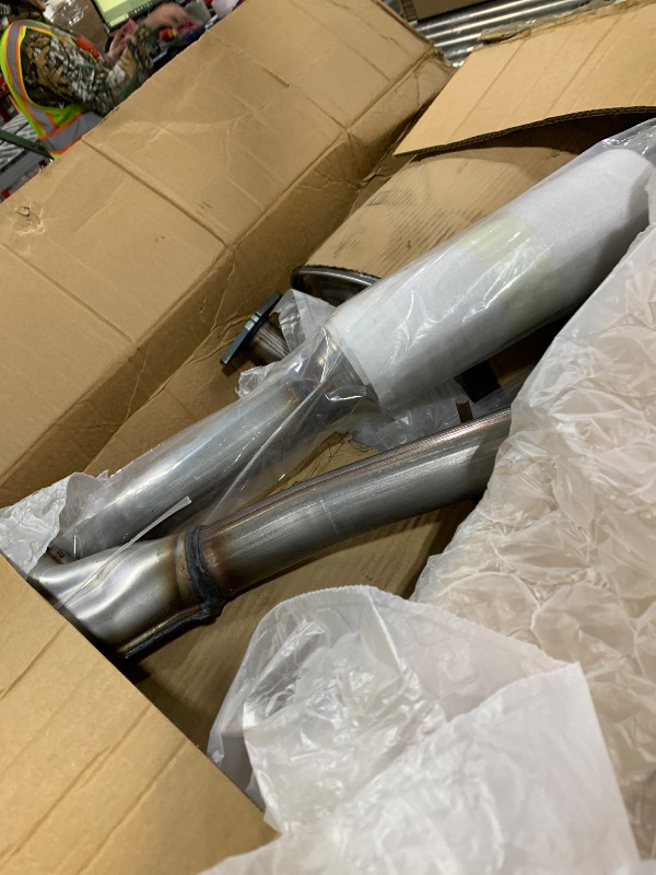 Photo 1 of Resonator , Pair of Mufflers Exhaust System Kit Compatible with Subaru Forester 2009-2013?Compatible with Impreza 2008-2011 2.5L Free Gaskets and Clamps Included