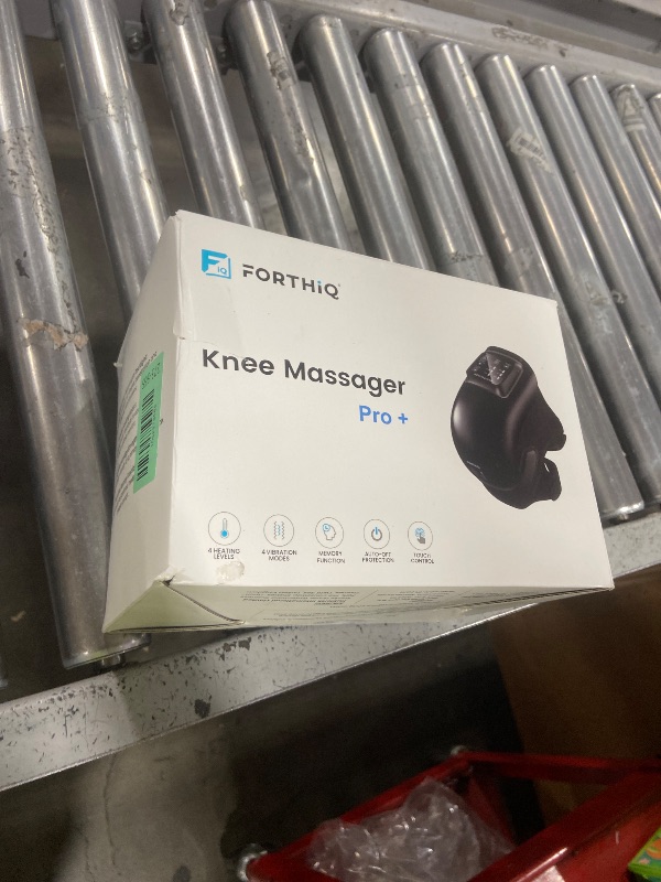 Photo 1 of FORTHiQ Knee Massager Pro+ with Heat, Red Light and Vibration, 6-in-1, Dual-Wavelength - Cordless, Portable, Adjustable Straps, Easy to Use, Saves Your Settings, FSA-HSA Eligible