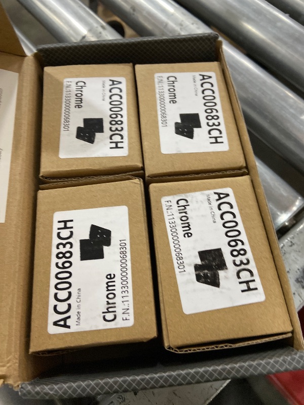 Photo 1 of LOCALAND Solid Brass Shower Body Spray Jets, High Pressure Body Jets for Shower, Square Shower Massage Spray Jets, Bathroom Upgrade Wall Mount Spa Jet for Shower, 4PCS, Chrome