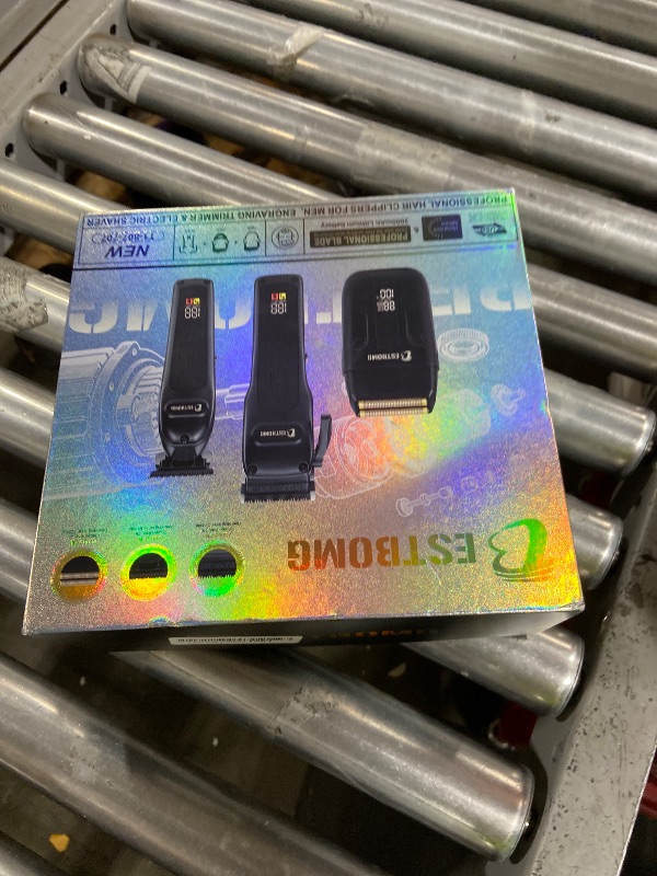 Photo 1 of BESTBOMG® Hair Clippers for Men, Professional Hair Clippers, Beard Trimmer& Rechargeable Shaver Set, Metal T-Blade, LED Display, Barber Hair Cutting Kit for Men Grooming & Gifts, BS-808A (Black)