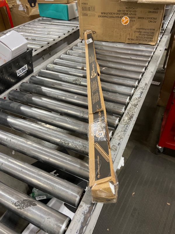 Photo 1 of Lithonia Lighting 1 Light LED Strip Light, 4 Foot LED Ceiling Lighting Fixture, 2500 Lumens, 4000K, 80CRI, 20W, Kitchen and Garage Use (MNSL L46 1LL 120V 40K 80CRI M6)