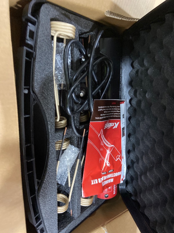 Photo 1 of Induction Heater Bolt 1300W 110V,Induction Bolt Heater Removal Tool Kit with 10 Coils for Rusty Screw Removing,Red