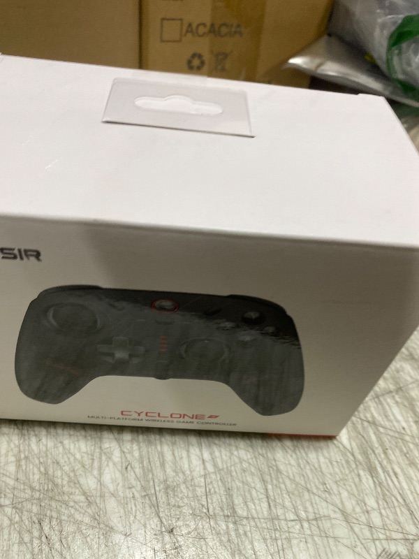 Photo 1 of GameSir Cyclone 2 Pro Wireless Controller for Switch, Windows PC, Steam, Android, iOS, PC Game Controller with Mag-Res™ TMR Sticks, Hall Effect Triggers, RGB Lightning, 6-Axis Gyro, Turbo without Charging Dock(Black)