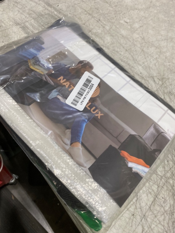 Photo 1 of **2-PACK ONLY** NATURELUX Heavy Duty Moving Bags - Extra Large Packing Bags and Storage Totes, Collapsible and Foldable Option for Moving and Storage, Clear, 93 L - 1 Pack