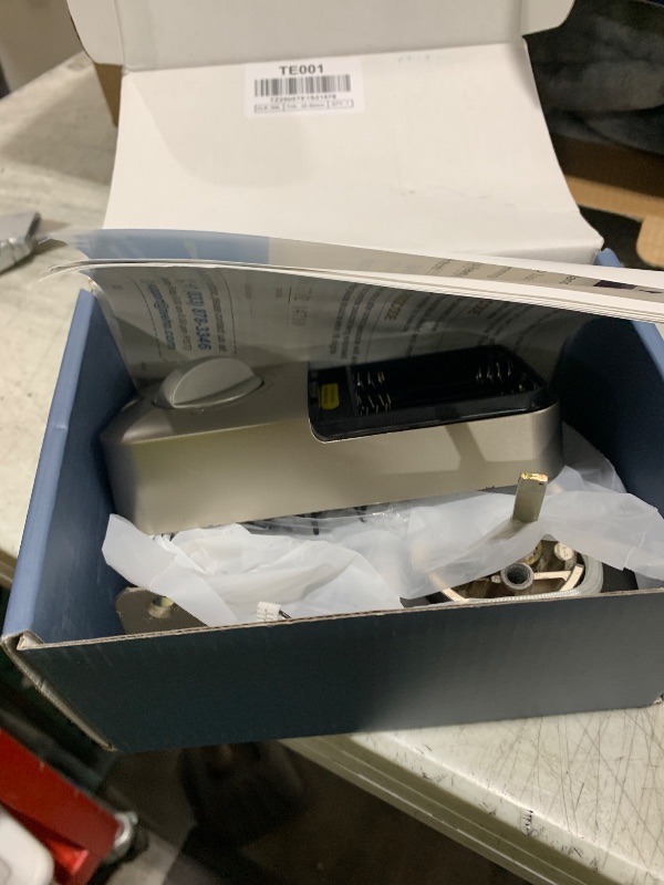 Photo 1 of TEEHO TE001 Keyless Entry Door Lock with Keypad - Smart Deadbolt Lock for Front Door with 2 Keys - Auto Lock - Easy Installation - Satin Nickel