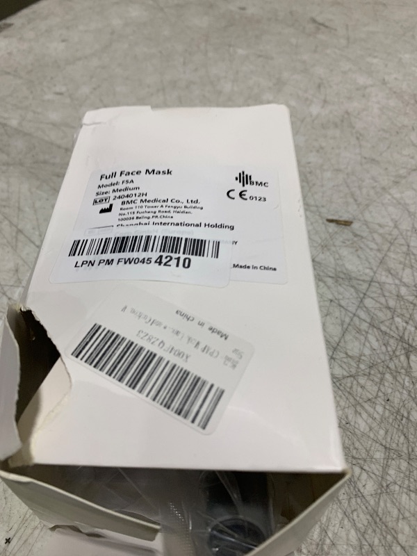 Photo 1 of CPAP Mask, Universal Full Face CPAP Masks Replacement Set, Soft Silicone CPAP Full Cover Assembly Kit, Comfort Series Nasal CPAP MASK with Headgear, Elbow and Cushion, L Size