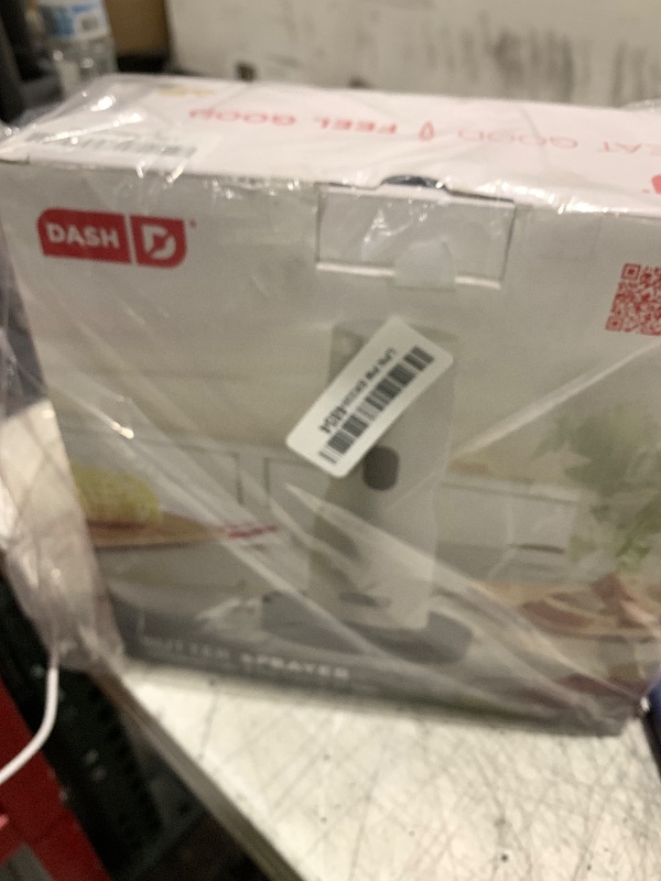 Photo 1 of Dash Electric Butter Sprayer - Cordless Electric Butter Sprayer for Popcorn, Toast & More - Rechargeable & Mess-Free - White