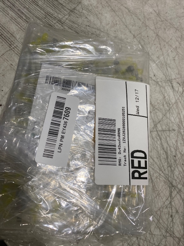 Photo 1 of 100 PCS Yellow Heat Shrink Butt Connectors,12-10 AWG, Self Soldering Butt Connector, Waterproof Solder Seal Wire Connectors, Butt Splice Wire Terminals for Automotive Marine Boat