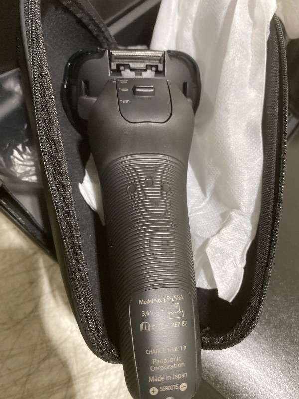 Photo 1 of Panasonic ARC6 Electric Razor for Men Face, Wet & Dry Shavers for Men with Foil Shaver, Pop-up Trimmer, Ultra-Fast 6-Blade, Smart Shave Sensor, 22D Flexible Pivoting Head - ES-LS8A-K (Black)