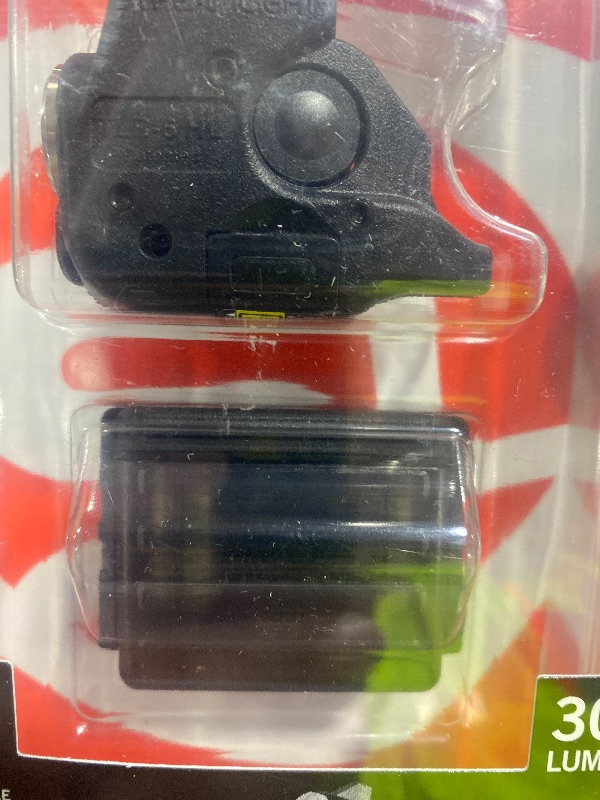 Photo 1 of Streamlight 69355 TLR-6 HL G 300-Lumen Rechargeable Tactical Weapon Light with Integrated Green Aiming Laser Designed Exclusively and Solely for Glock 43X/48 MOS Railed Models Only, Black