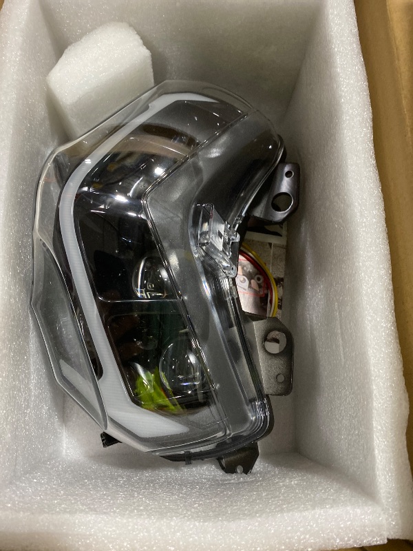 Photo 1 of LUXEMOTO LED Headlight for Z900 Z650, 3 in 1 Projector Front Light HeadLamp w/DRL High Low Beams for Kawasaki Z650 Z400 Z900 ABS SE ABS 2020-2025 Accessories, Replace 23001-0048