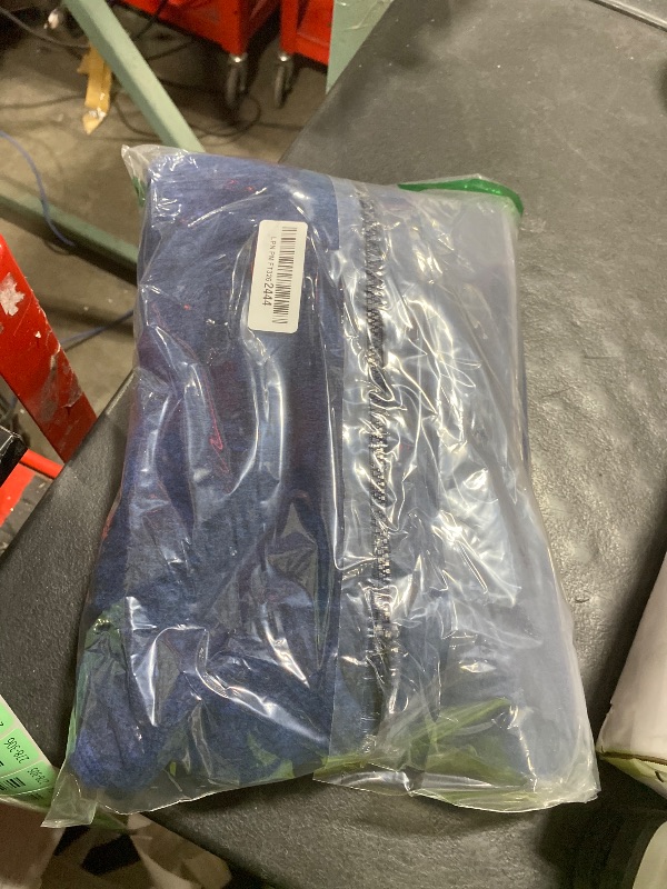 Photo 1 of TACVASEN Winter Coats for Mens Fleece Lightweight Zip Up Jacket for Men Casual Polar Jacket Warm Sweaters Dark Blue L