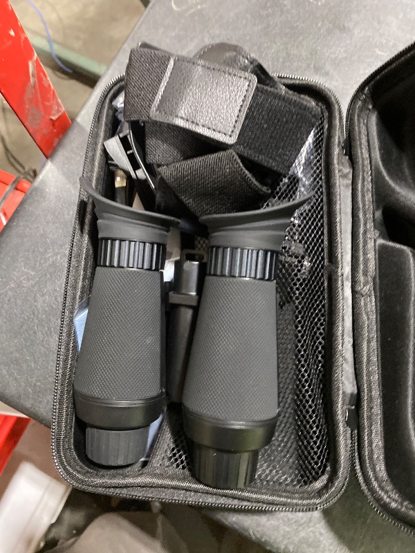 Photo 1 of GOYOJO 4K Head-Mounted Night Vision Goggles & Binoculars for Adults – Infrared NVG with Manual Focus & 8X Digital Zoom for Hunting, Camping, and Outdoor Surveillance