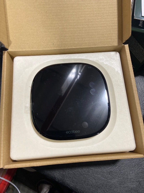 Photo 1 of ecobee Smart Thermostat Enhanced - Programmable Wifi Thermostat - Works with Siri, Alexa, Google Assistant - Energy Star Certified - Smart Home
