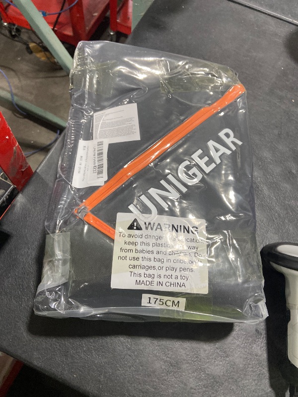 Photo 1 of Unigear Snowboard Ski Bag for Air Travel, Reinforced Double Padded Snowboard Bag with EPE Dense, Water-Resistant and Durable up to 175cm Ski Snowboard Travel Bags for Flying