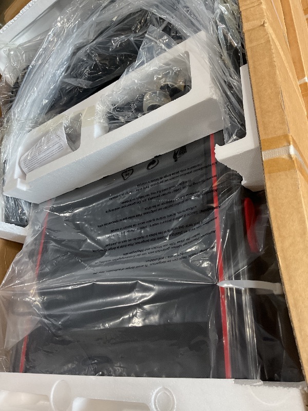 Photo 1 of 15% Auto Incline Treadmill for Home - Adjustable Height Handle, 350LBS Weight Capacity Folding Treadmills, 3.5HP/8.7MPH Quiet Heavy Duty Treadmills with Console (Adjustable Height Handle)