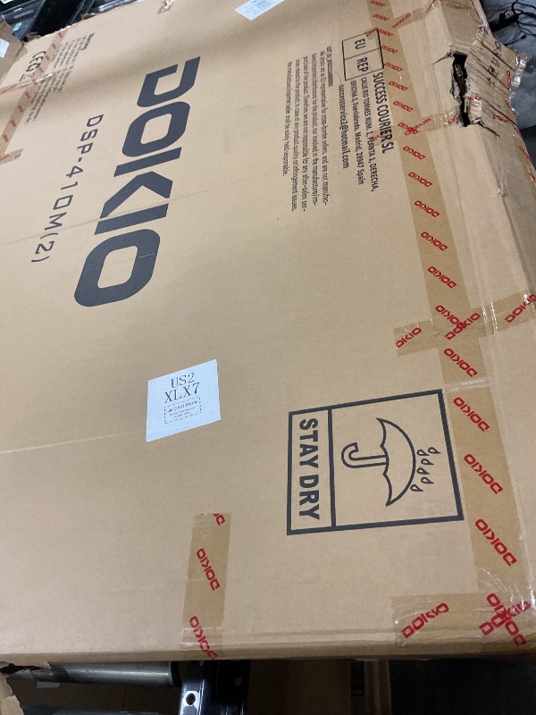 Photo 1 of DOKIO 800W (2×400W) 31V Mono Solar Panels - Works for 12/24V Systems, 9.84ft Leads per Panel for Garden/Yard - Home/Backyard Shed or Cabin, Off-Grid Battery Charging