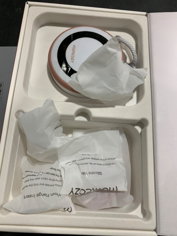 Photo 1 of Momcozy Breast Pump V1 Pro Hospital-Grade, Hands-Free & Portable Wearable Pump, Upgraded Electric Pump with 3 Fine-Tuned Rhythms|15 Levels, Come with Leak-Proof DoubleFit Flange, Cozy Red.