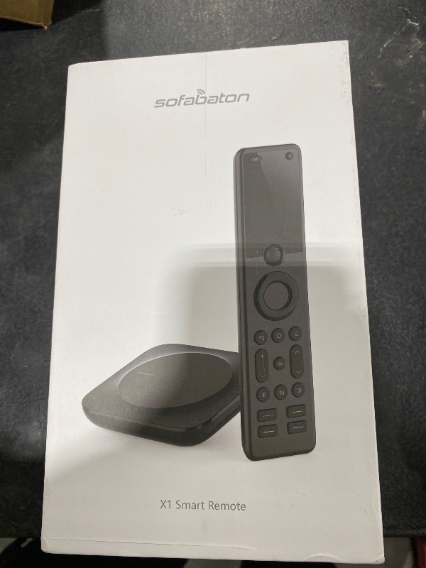Photo 1 of SofaBaton X1 Universal Remote with Hub and App, All-in-One Smart Universal Remote Control with Customize Activities, Control Up to 60 IR/Bluetooth/WiFi Devices
