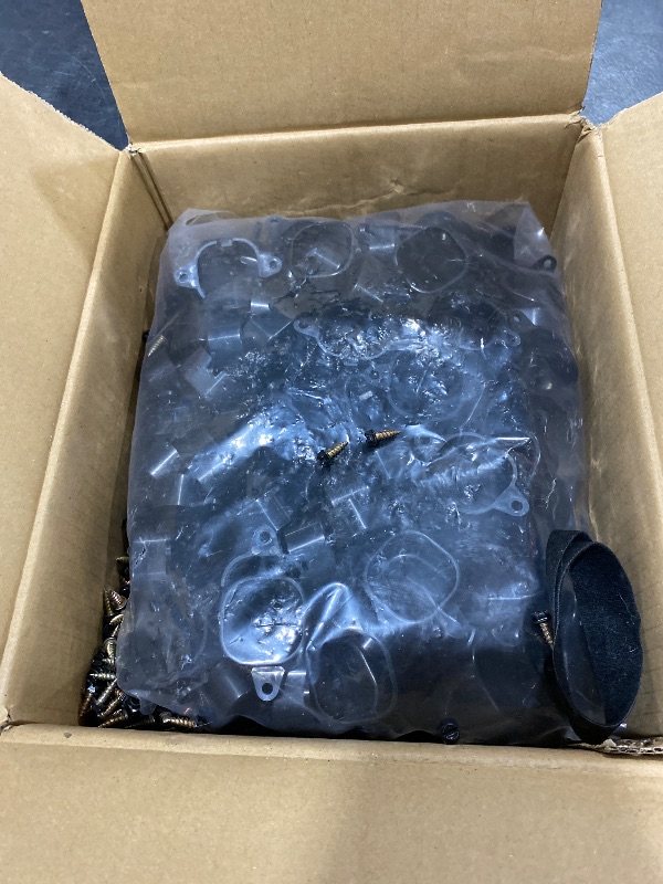 Photo 1 of PRERUICHI 200 Set Black Lights Mounting Clips for Govee Permanent Outdoor Lights,Compatible with Govee PRO H706 H806,Included 400 Adapter Screws