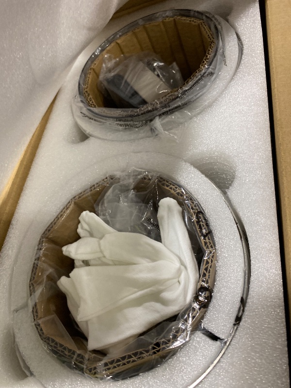 Photo 1 of IkirourI Pendant Lights Kitchen Island Lighting,7 Inch Adjustable Mini Glass Haning Lights for Entrance Aisle Decorative Lighting Fixture for Dining and Bar Table (2 Pack Brushed Nickel)