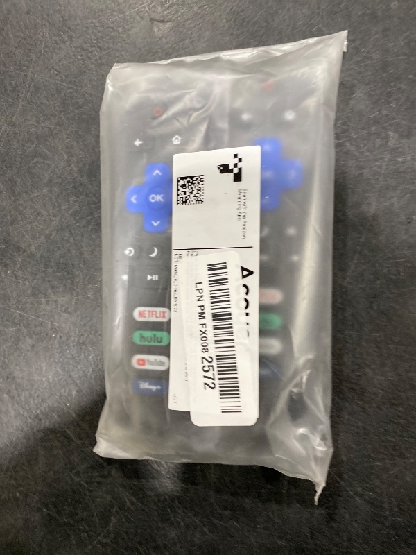 Photo 1 of (Pack of 2) Replacement Remote Control Only for Roku TV, Compatible for TCL Roku/Hisense Roku/Onn Roku/Sharp Roku/Element Roku/Westinghouse Roku/Philips Roku Smart TVs (Not for Roku Stick and Box)