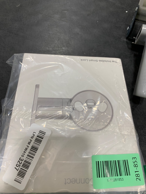 Photo 1 of Level Bolt (Wi-Fi) Smart Deadbolt - Make Your Lock Smart & Keep Existing Hardware and Keys - Lock/Unlock from Anywhere - Level App for iOS & Android - Works with Apple Home, Alexa & Google, White