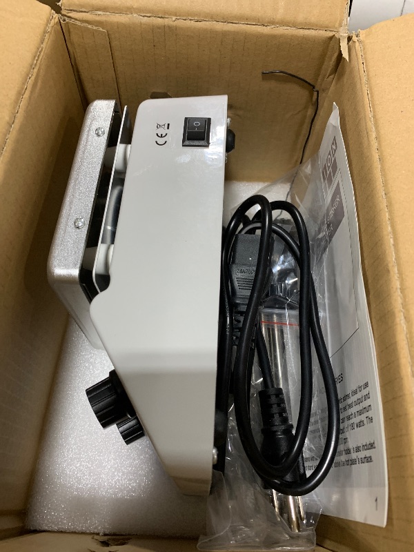 Photo 1 of Slendor Magnetic Stirrer Hot Plate Mixer 1000ml Stirring Capacity 5 x 5 inch Max 520°F Hotplate and 100-2000 RPM Stirrer, Stirring Bar & Support Stand Included