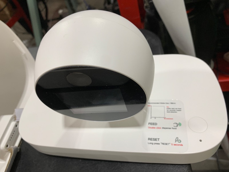 Photo 1 of Automatic Cat Feeder with Camera 360°, 2K HD Pet Feeder with Night Vision & 2-Way Audio, Smart APP Control, AI Smart Cat Feeder, Up to 16 Meals/Day, 5.5L Timed Food Dispenser for Cats & Dogs