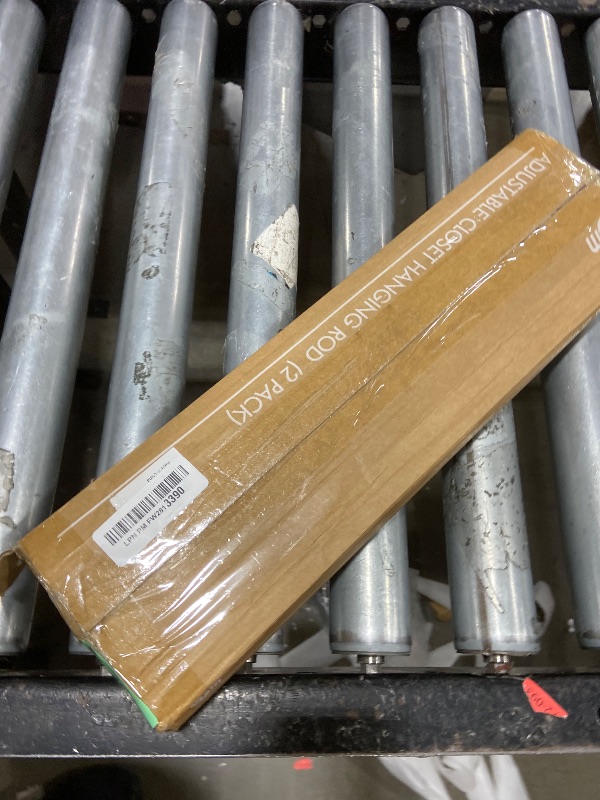 Photo 1 of ITEM IS MISSING PARTS, UNSURE WHAT PARTS ARE MISSING -----------------------------------------------STORAGE MANIAC Adjustable Closet Rod Hanging Clothes Heavy Duty Closet Extender Hanging Rod Space-Saving Clothes Hanging Bar Double Closet Hanging Rod Hang