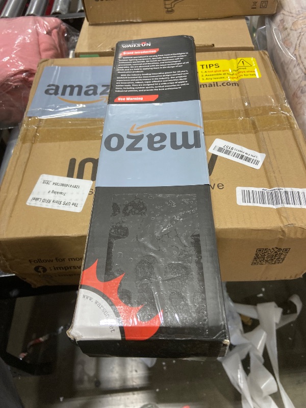 Photo 1 of ??WARSUN Rechargeable COB LED Work Light-Magnetic Hands-Free Trouble Light with Hook, IPX4 Waterproof for Garage Repair, Mens Gifts-Emergency Light Tool for Adults Men Dad (Yellow)?