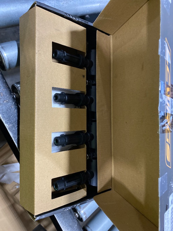 Photo 1 of Ignition Coil Pack and Spark Plugs Fits for 1.4 Turbo Chevy Cruze Sonic Trax Volt Buick Encore Ca-dillac ELR 2011 2012 2013 2014 2015 2016 2017 2018 2019 2020 Coils Spark Plugs UF669 D521C 55577898