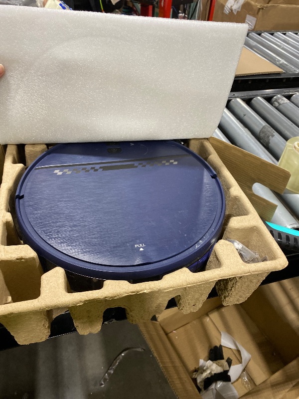 Photo 1 of Robot Vacuum and Mop Combo, 2-in-1 Mopping Robot Vacuum Cleaner with 2300Pa Suction, 2.87'' Slim Design, Wi-Fi/App/Voice Control, 3D Obstacle Avoidance&Self-Charging for Hard Floors, Carpets, Pet Hair