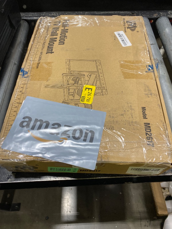 Photo 1 of Mounting Dream UL Listed TV Wall Mount for Most 42-84 Inch TV, Full Motion, with Swivel and Tilt, TV Bracket with Articulating Dual Arms, Fits 16inch Studs, Max VESA 600X400 mm, 100 lbs,MD2617