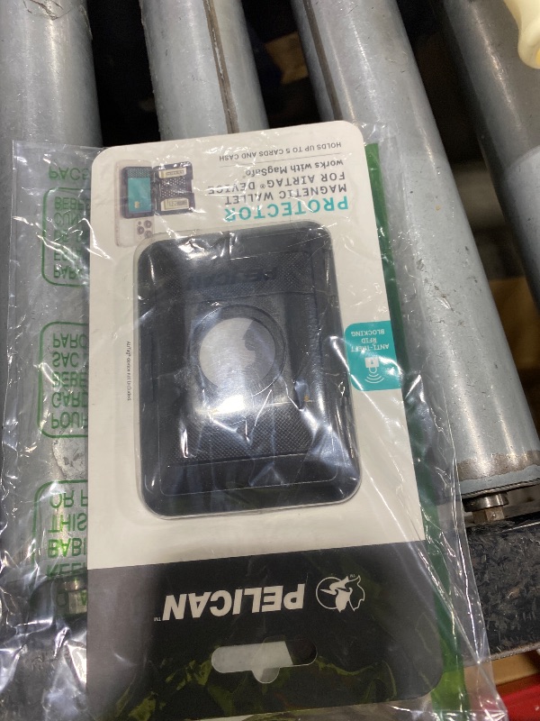 Photo 1 of Pelican Protector AirTag MagSafe Wallet/Card Holder [RFID Blocking] Holds up to 5 Cards and Cash - Smart Wallet with AirTag Holder for Men and Women - Detachable Magnetic Card Holder for iPhone