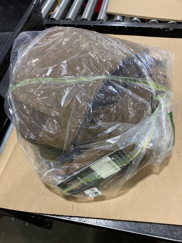 Photo 1 of FLAVOR Men's Leather Motorcycle Jacket With Removable Hood Brown Pigskin (4X Big, Brown)