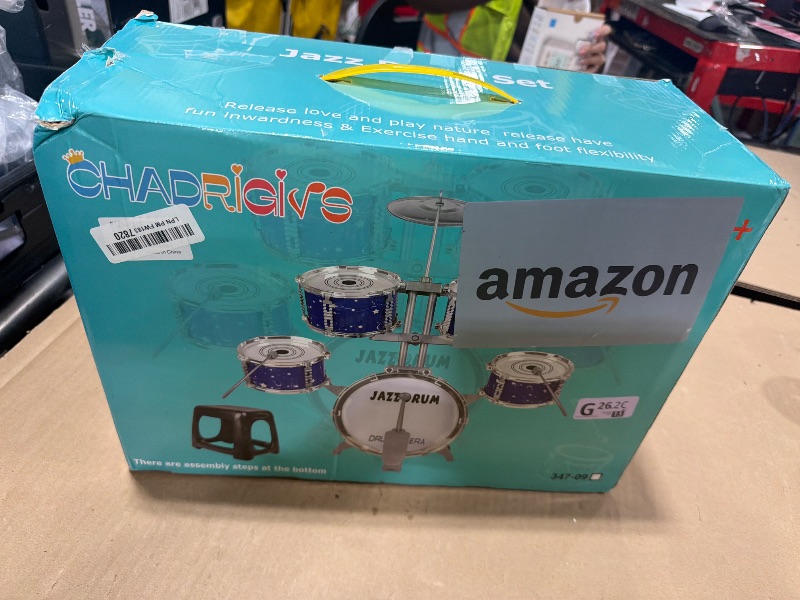 Photo 1 of ********READ CLERK COMMENTS*********
Upgraded Kids Drum Set for Toddlers Plastic Musical Jazz Drum Instruments Kit Birthday Musical Learning Toys for 4 5 6 Boys Girls