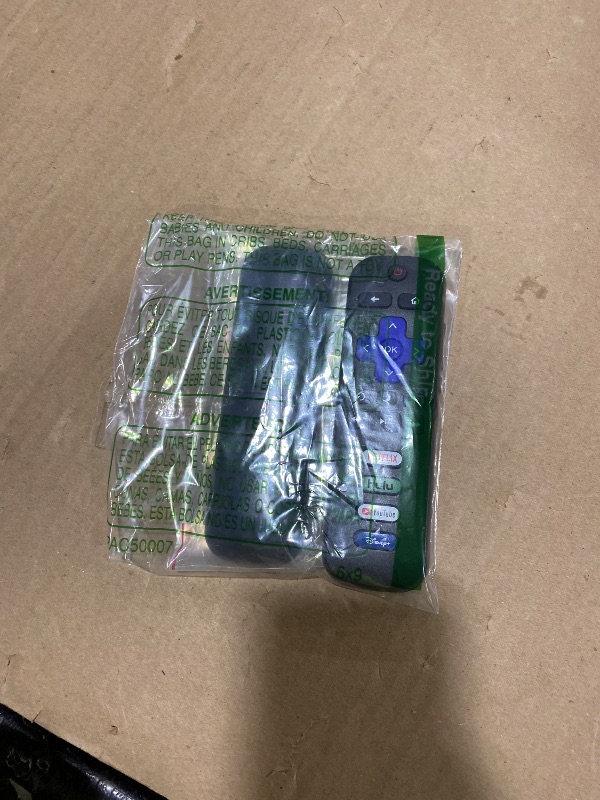 Photo 1 of (Pack of 2) Replacement for Roku TV Remote Control, Compatible with TCL Roku/Hisense Roku/Onn Roku/Roku Built-in Smart TVs. (Not Compatible with Roku Sticks or Box). 1 Year Warranty.