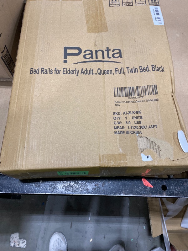 Photo 1 of Panta Bed Rails for Elderly Adults Safety, Adjustable Bed Assist Rails for Seniors,Black