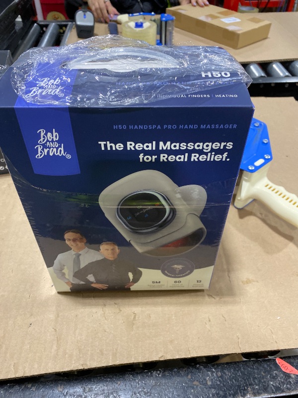 Photo 1 of BOB AND BRAD Hand Massager with Heat and Compression, Individual Fingers, FSA-HSA Eligible, Cordless Portable HandSpa Pro Hand Massager for Arthritis and Carpal Tunnel, Pain Relief