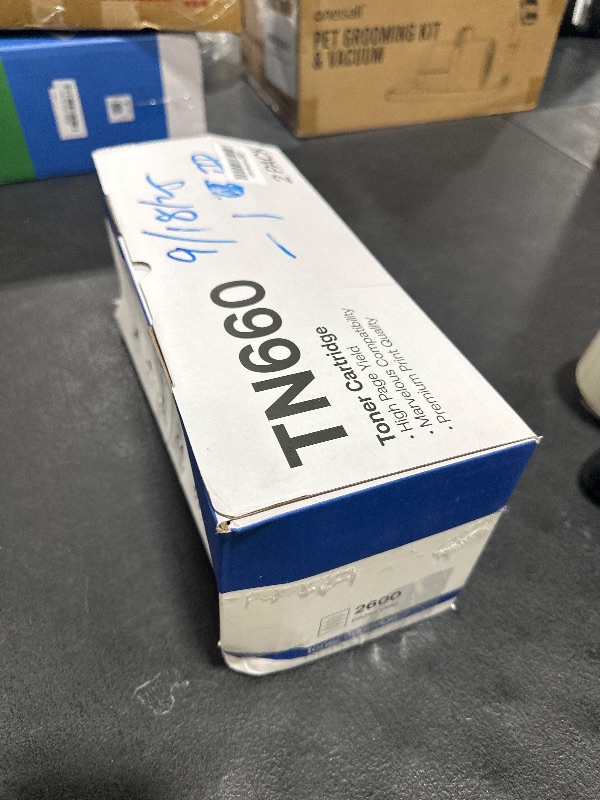 Photo 1 of TN 660 Toner Cartridge Replacement for Brother TN 660 TN630 Work with HL-L2300D HL-L2305W HL-L2360DW MFC-L2740DW MFC-L2700DWR DCP-L2540DN Printer (Black,2 Pack)