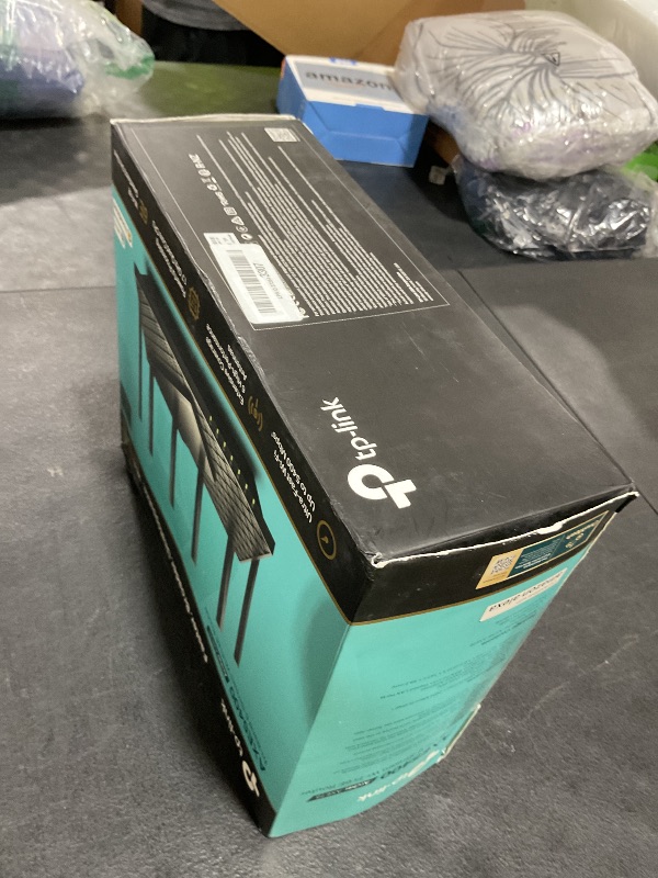 Photo 1 of TP-Link AXE5400 Tri-Band WiFi 6E Router (Archer AXE75), 2025 PCMag Editors' Choice, Gigabit Internet for Gaming & Streaming, New 6GHz Band, 160MHz, OneMesh, Quad-Core CPU, VPN & WPA3 Security