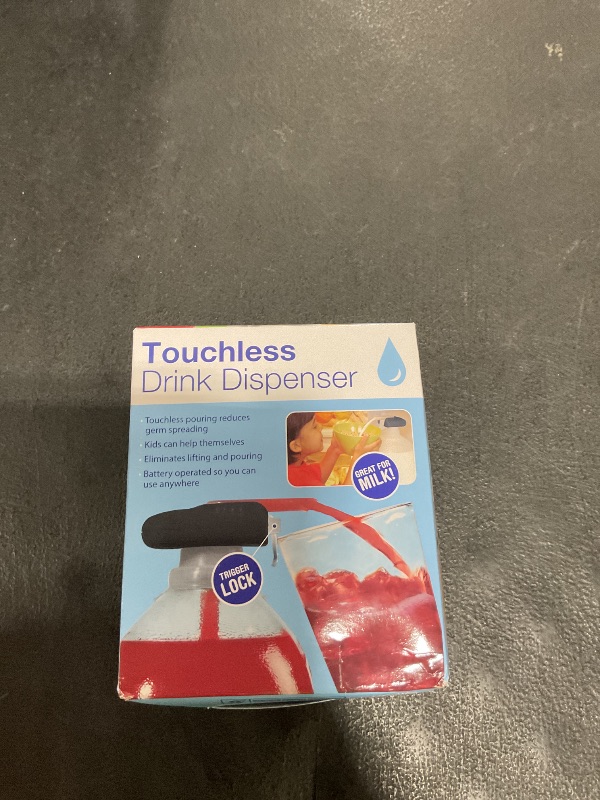 Photo 1 of The Magic Tap Automatic Drink Dispenser - Hands-Free Beverage Dispenser for Fridge - Perfect for Milk, Juice - Gifts for Women & Men - 3 Pack, Black