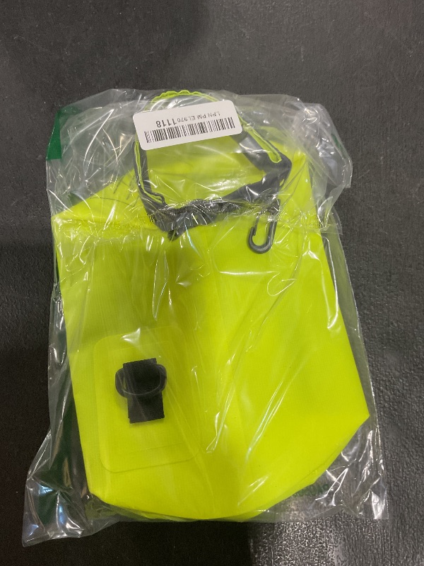 Photo 1 of Unigear Dry Bag Waterproof, Floating and Lightweight Bags for Kayaking, Boating, Fishing, Swimming and Camping with Waterproof Phone Case (Yellow, 2L)