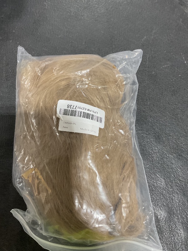 Photo 1 of PATTNIUM Blonde Wig Mens Shoulder length Ash Blonde Wig Wavy Dirty Blonde Wigs Male Hair Heat Resistant Synthetic Hair Cosplay Party Costume Daily Wear Wigs (Ash Blonde)